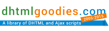 DHTMLgoodies.com